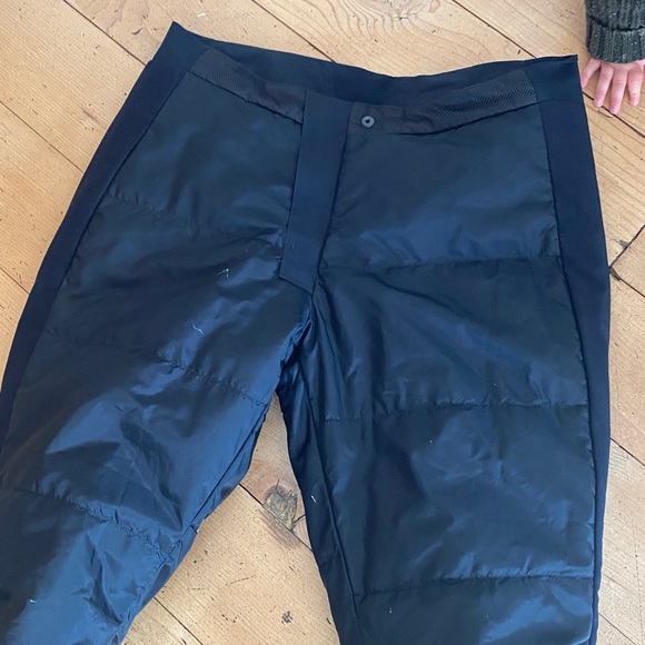 Mountain Hardwear snow pants conduit black nylon womens MEDIUM - Picture 11 of 16